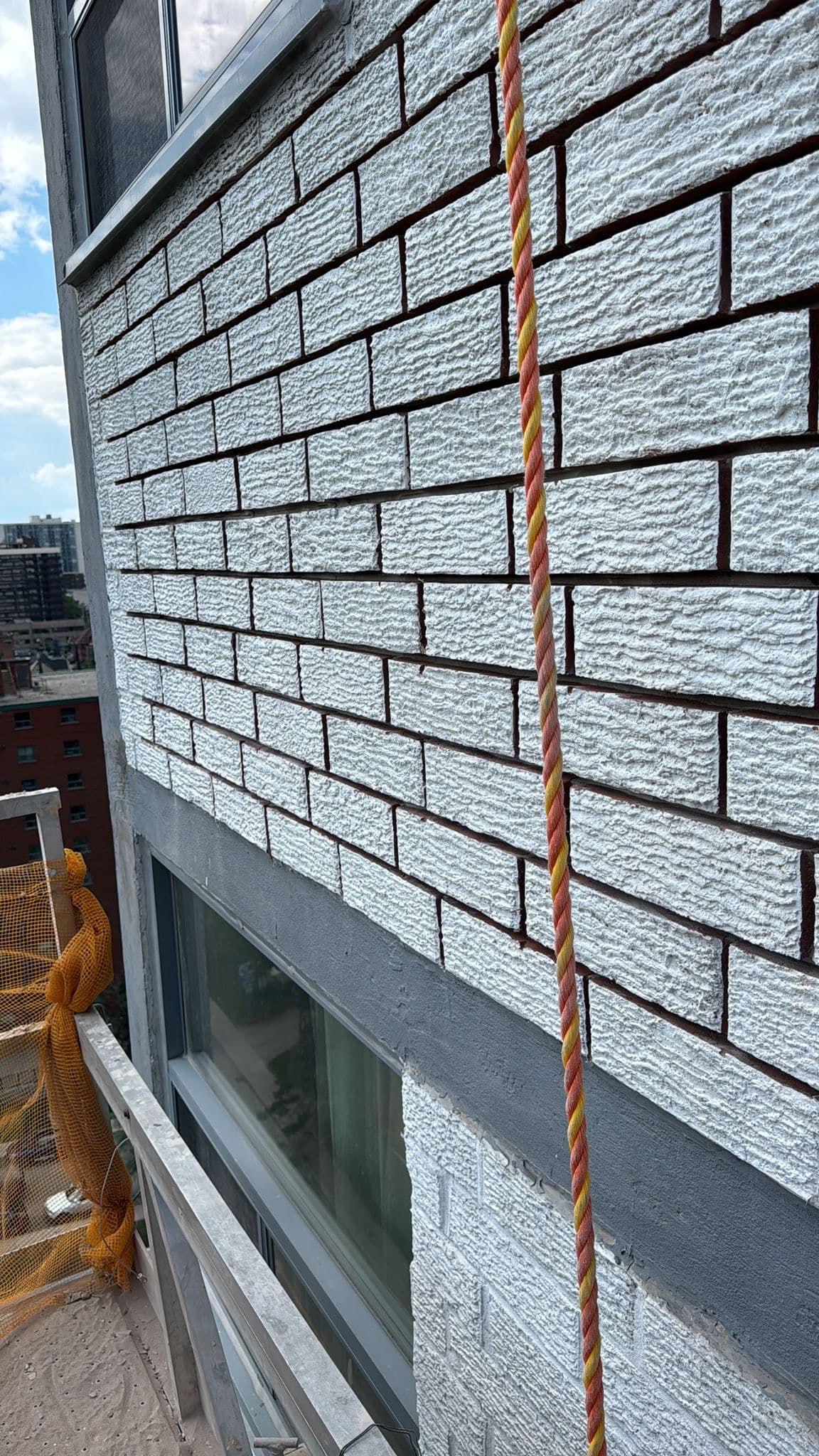 Building siding work