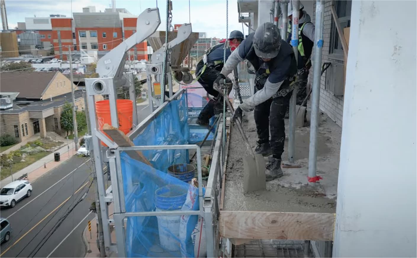 Balcony project completion