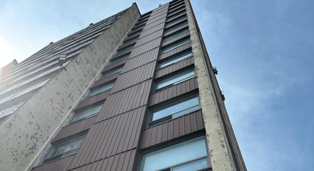 Metal cladding coating