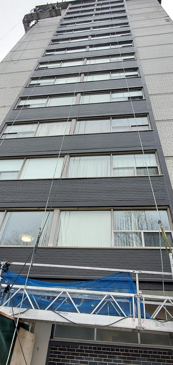 Building coating project