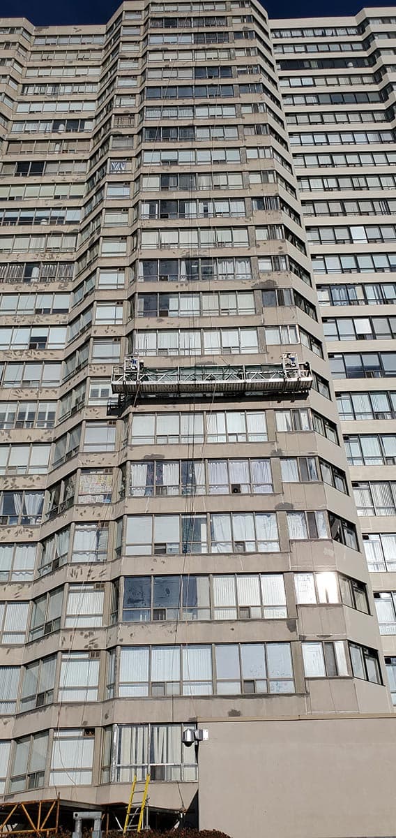 Construction scaffolding