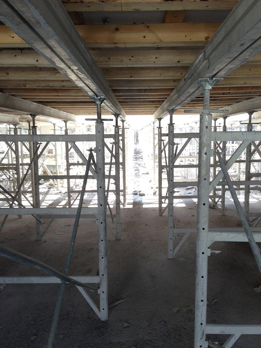 Underground garage finishing