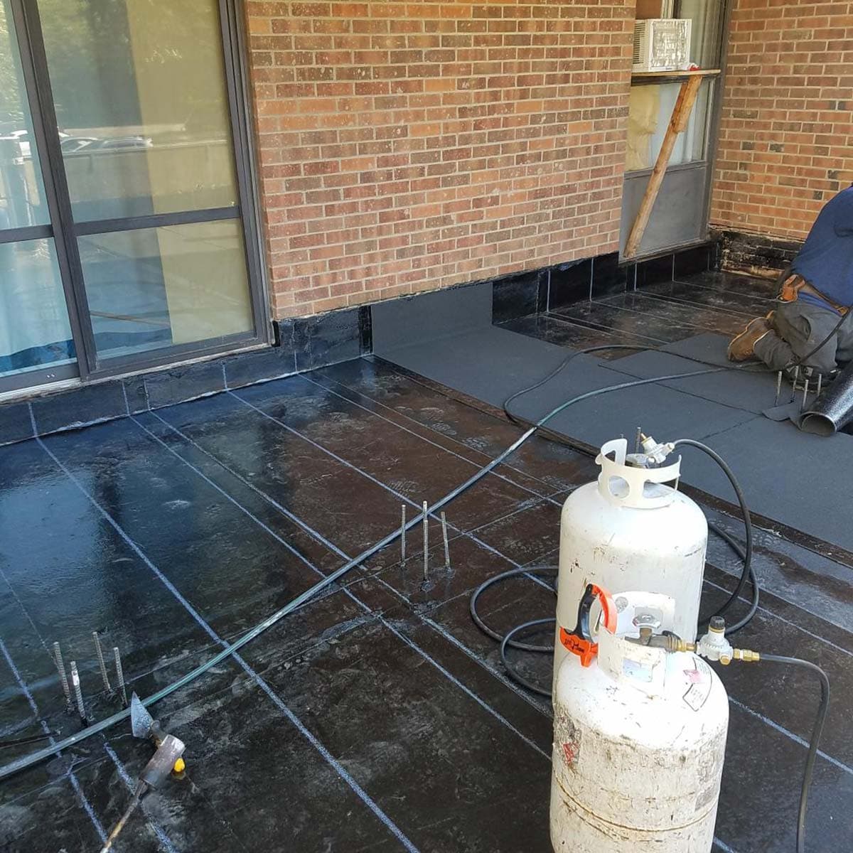 Garage ceiling repair