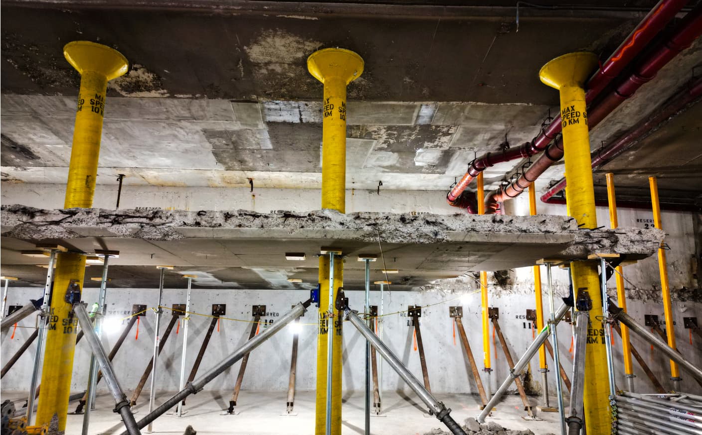 Underground Garage Structure Repairs