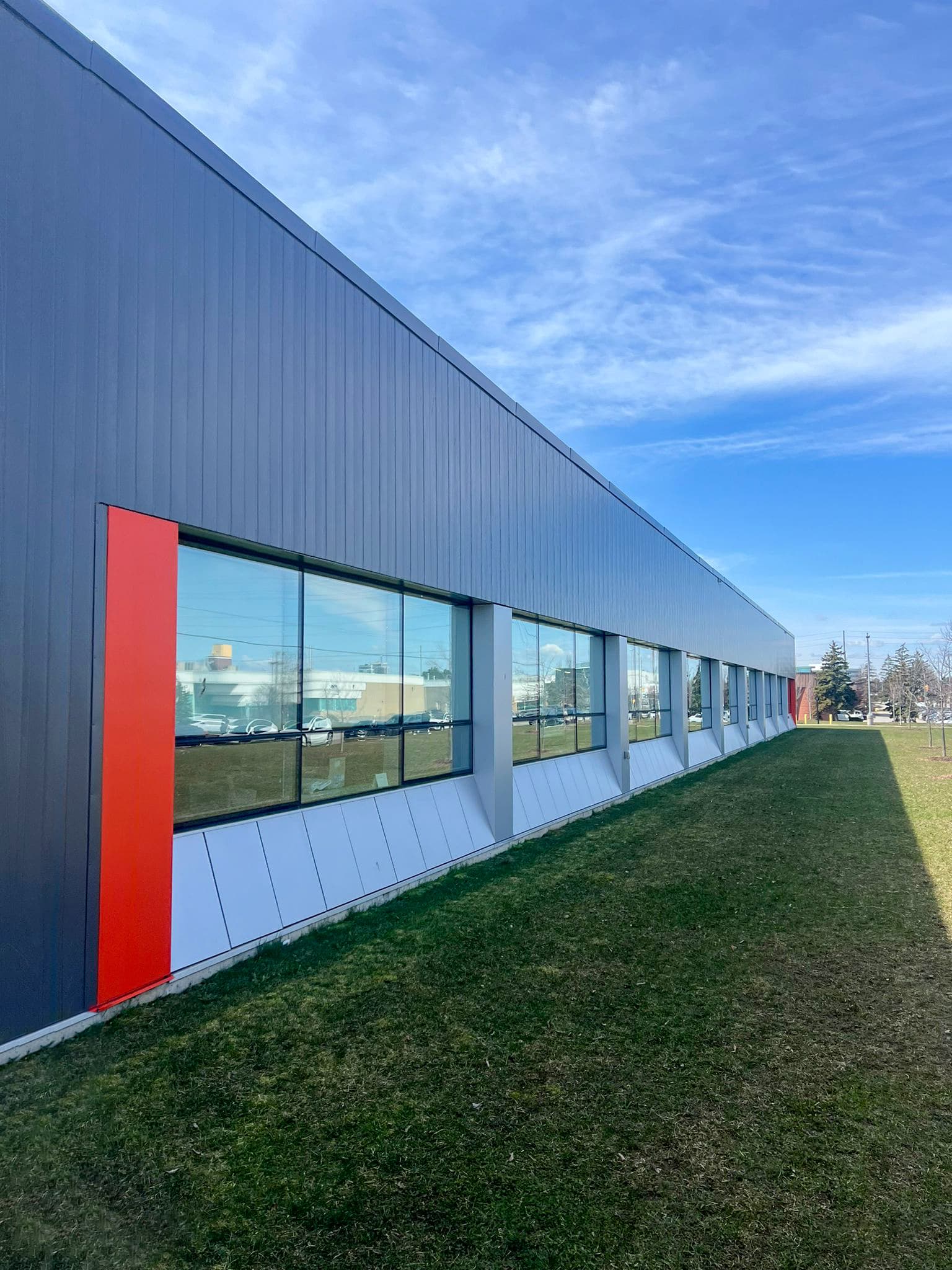 Siding installation project