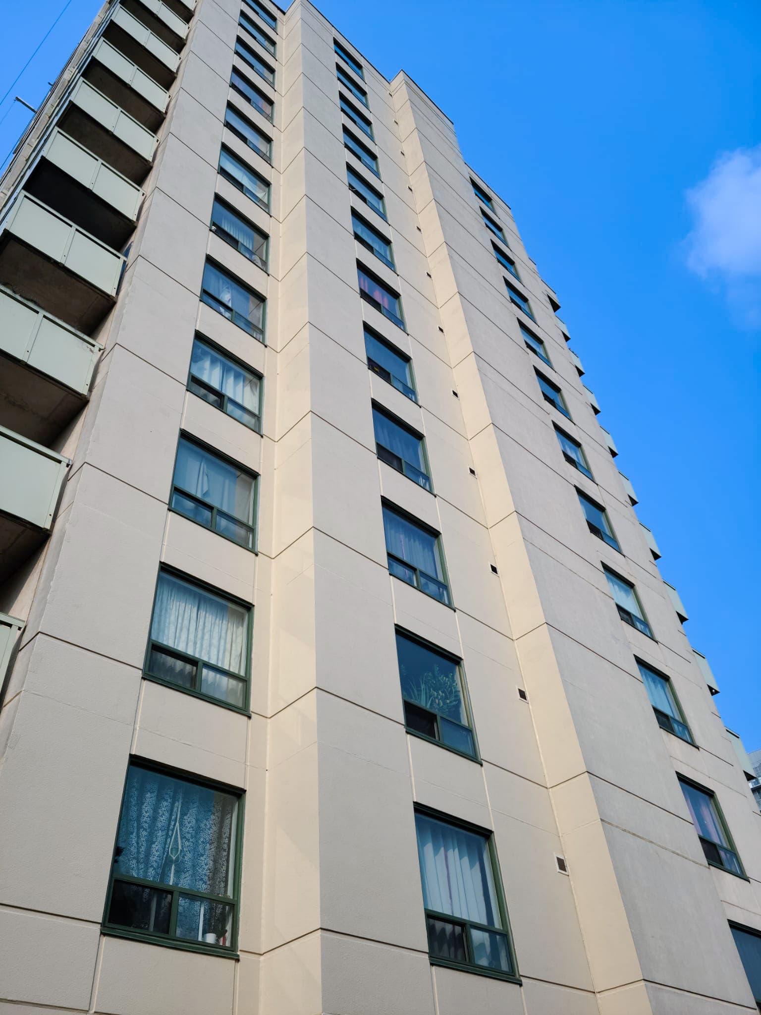 Stucco finishing work